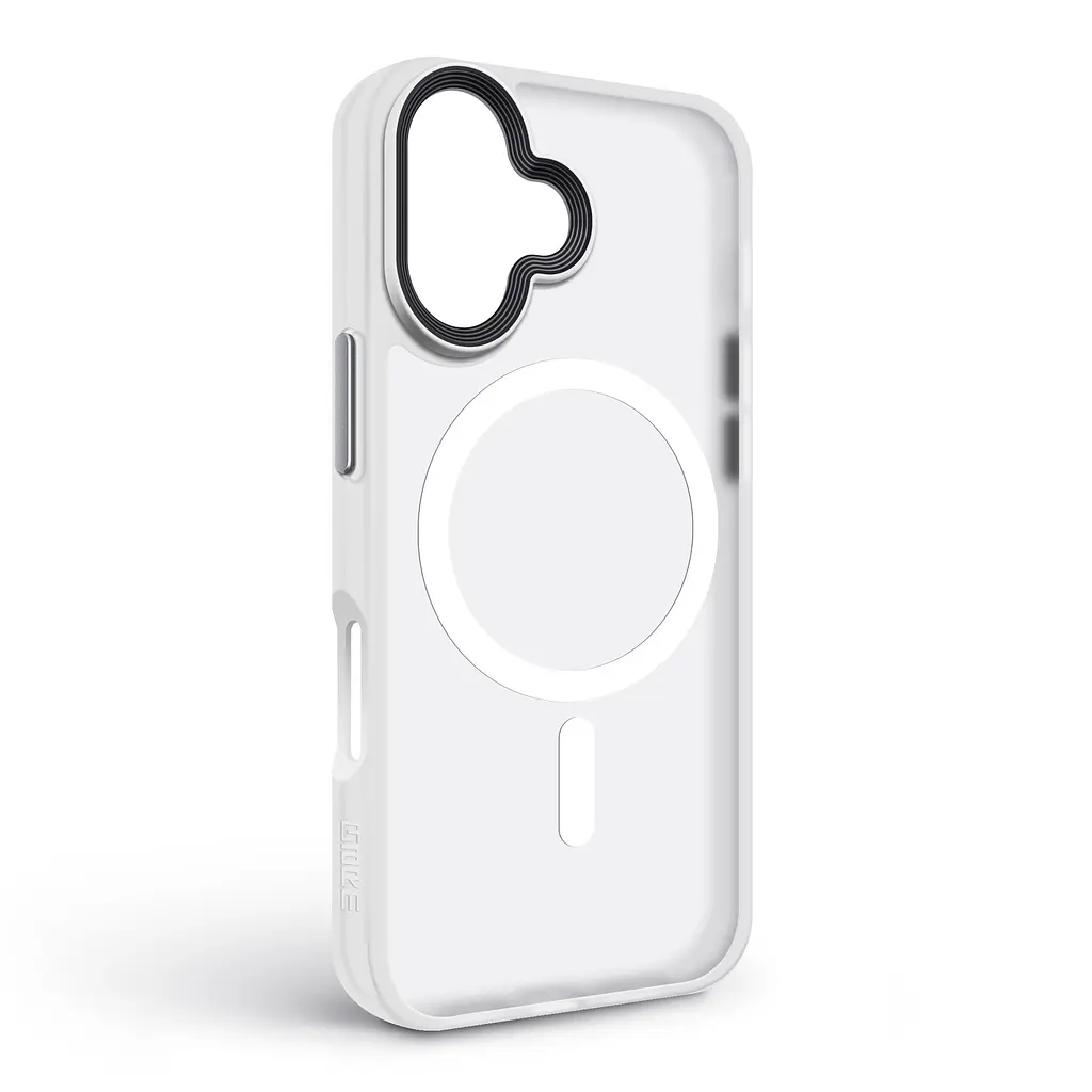 Чехол для Apple iPhone 17, Uniq MagCase, белый, противоударный, панель-накладка с магсейф, ударопрочный TPU+PC, с магнитом MagSafe, поддержка полноценной беспроводной зарядки, ArmorStandart (ARM86264) - фото 2