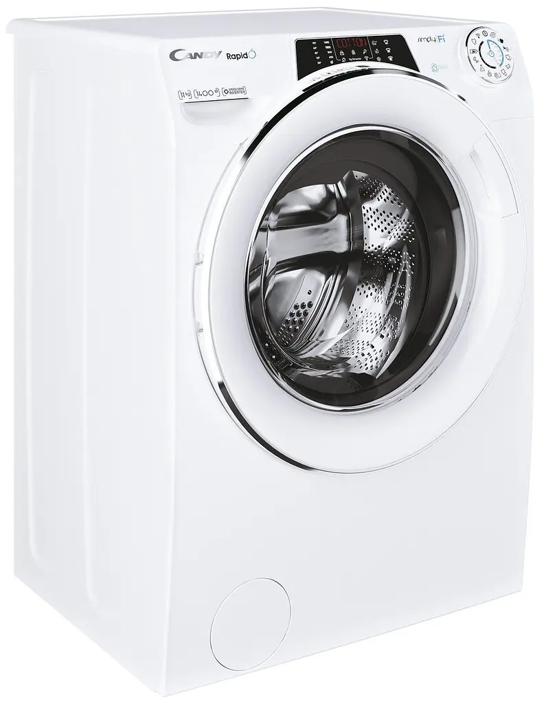 Пральна машина Candy з фронтальним завантаженням RO14116DWMCE-S, 11кг, 1400, A+++, Пара, 60см, Дисплей, Інвертор, Wi-Fi + Bluetooth, Білий (RO14116DWMCE-S) - фото 7