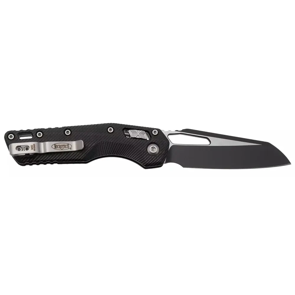 Ніж Microtech MSI Black Blade Fluted G-10 Black - фото 2