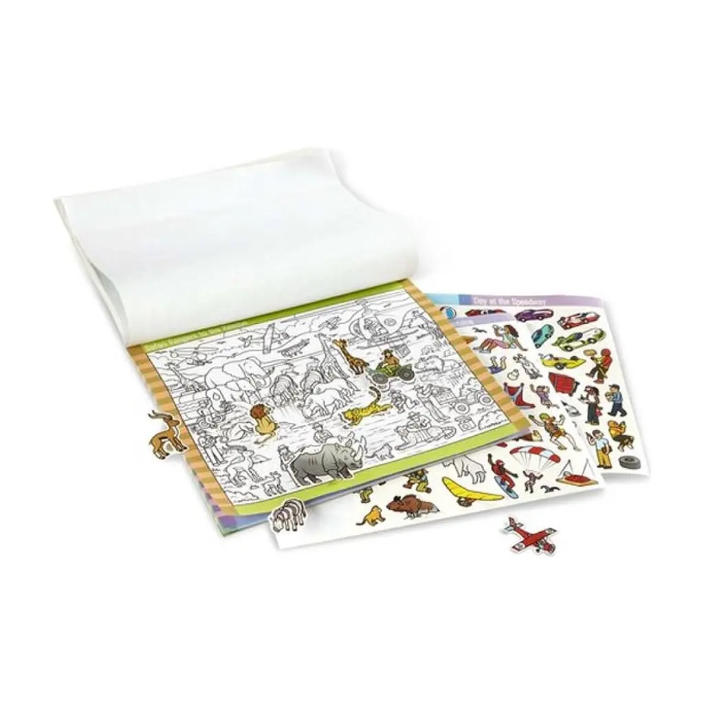 Набір для творчості Melissa & Doug Знайди і наклей наліпку Пригоди (MD30151) - фото 2