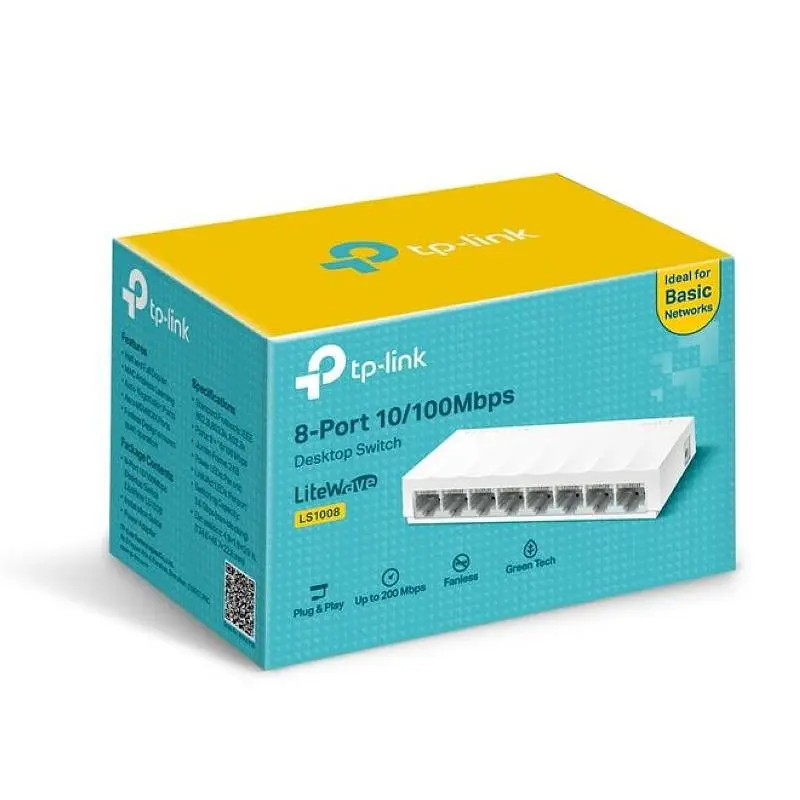 Комутатор TP-LINK LS1008 - фото 5