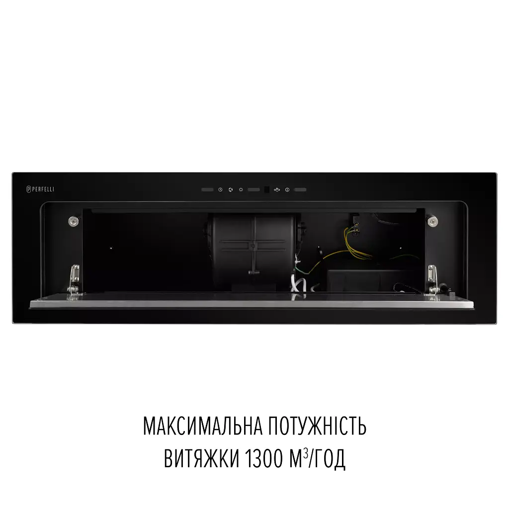 Витяжка повновбудована Perfelli Design Vision 9 Nero Silenzio - фото 11