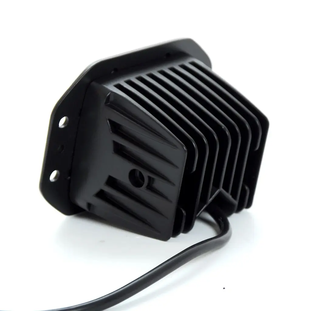 Світлодіодна додаткова LED фара 18W (3W x 6) 10-30V 121x91x80 mm ближній (Врізна) (15-18W) 1 шт. (3039) - фото 2