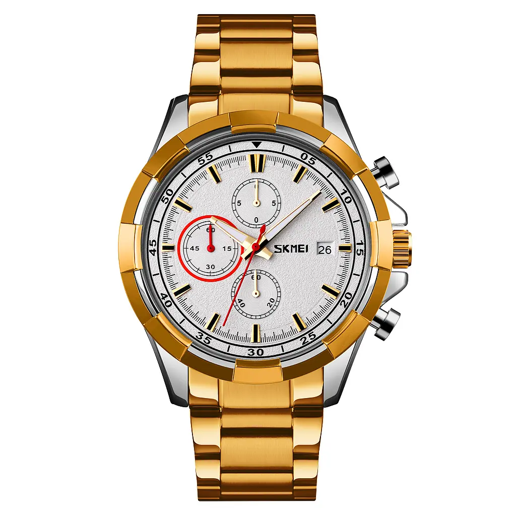 Чоловічий наручний годинник 9192GD Gold Skmei acs0029871