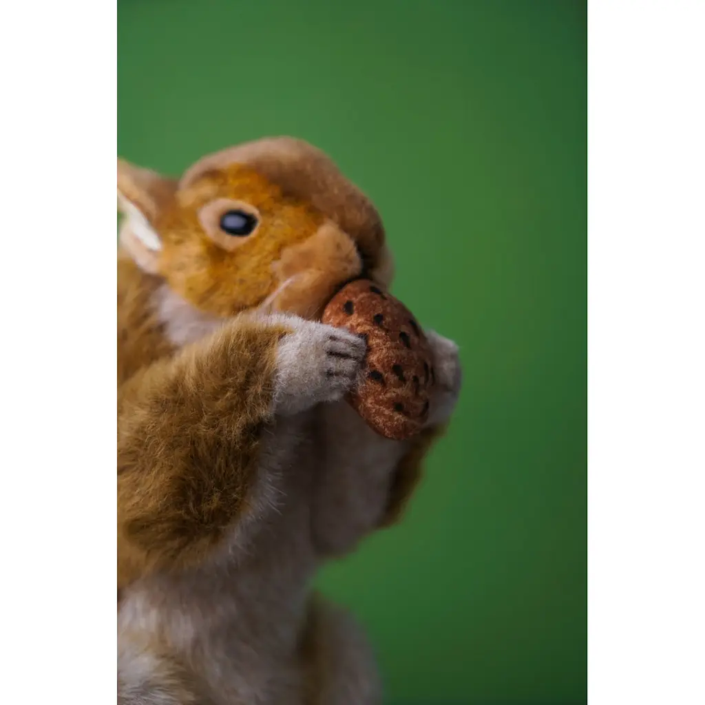 Мягкая игрушка Hansa Рыжая белка 22 см (3745) - фото 4