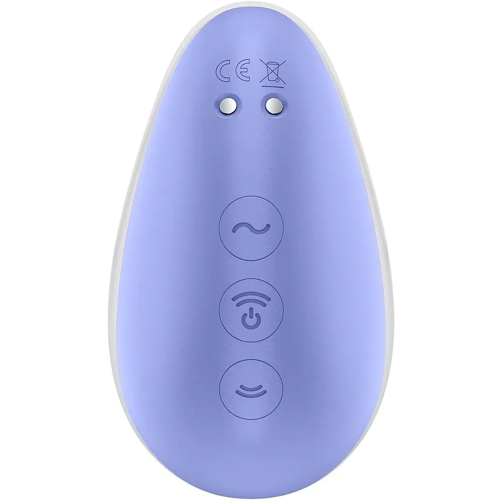 Вакуумний стимулятор з вібрацією Satisfyer Pixie Dust Violet/Pink - фото 5