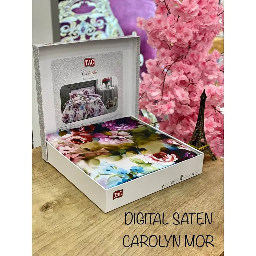 Комплект постільної білизни Carolyn Євро Tac pbe0041564 - фото 2