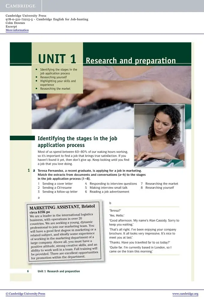 Cambridge English for Job-hunting SB with Audio CDs 2 - фото 2