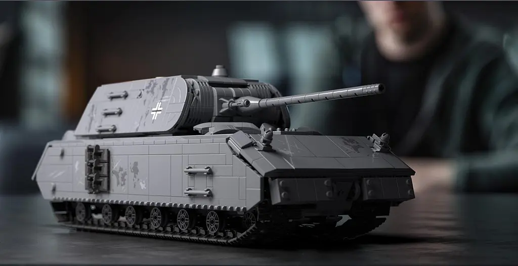 Конструктор Nifeliz Танк Panzer VIII "Maus" (NF10289) - фото 8