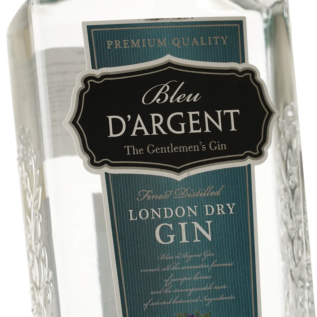 Джин Calvet Bleu D'Argent London Dry Gin, 40%, 0,7 л - фото 5