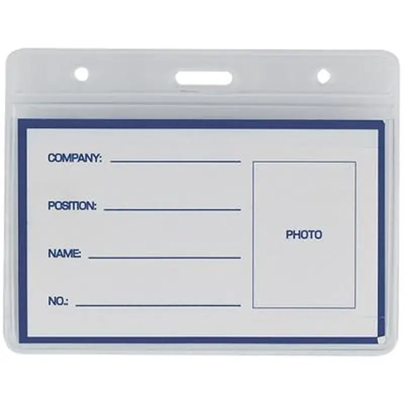 Бейдж Buromax horizontal 95х75мм PVC (BM.5402)