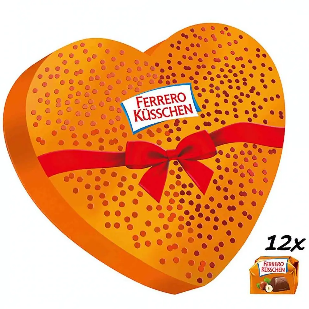 Цукерки Ferrero Kusschen праліне з фундуком 124 г - фото 2