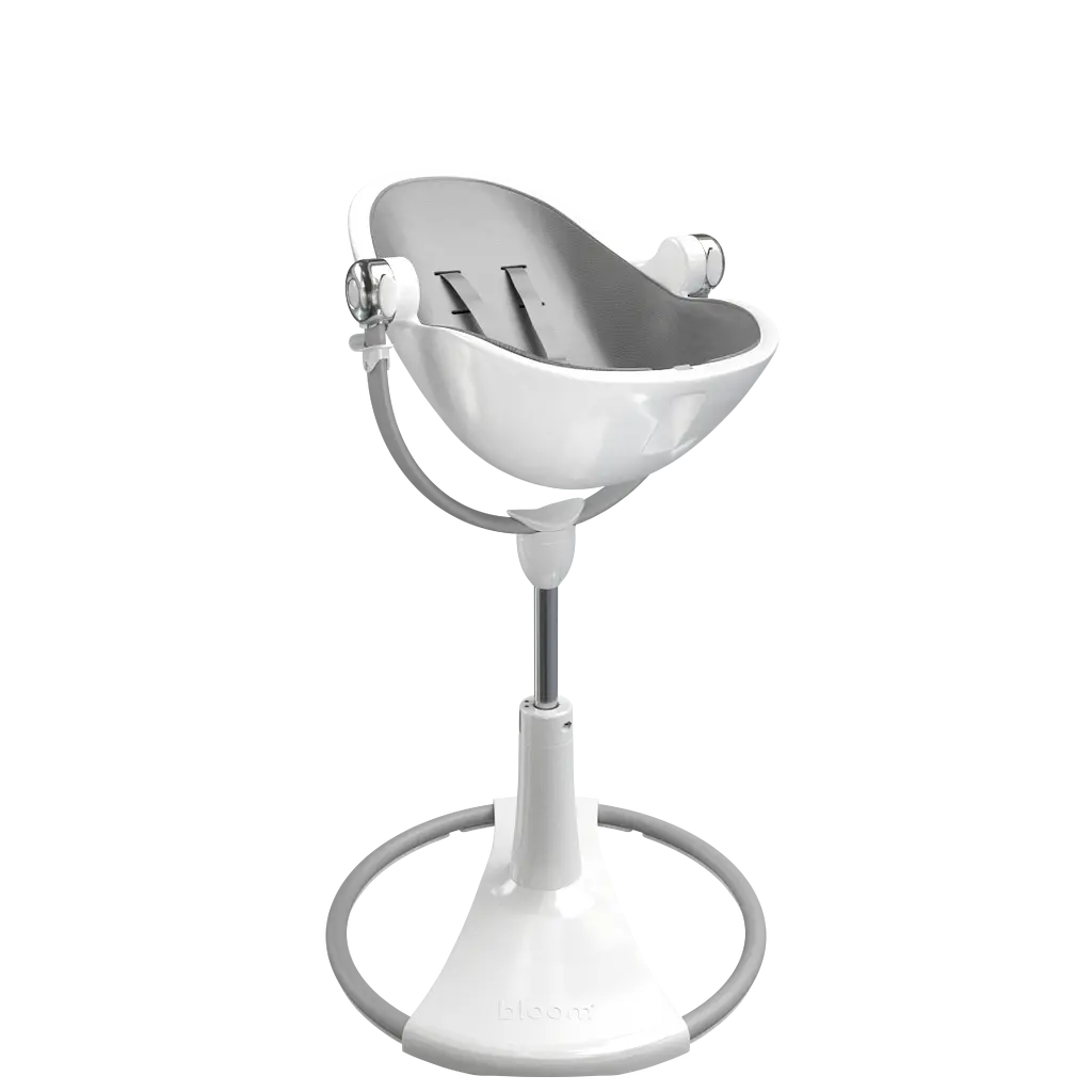 Стільчик для годування Bloom Fresco White/Snakeskin grey (E10535-W\E10516-SSG) - фото 5