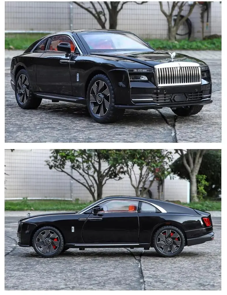 Колекційна металева модель автомобіля АвтоЕксперт Rolls-Royce Spectre з інерцією, світлом та звуком 1:24  - фото 9