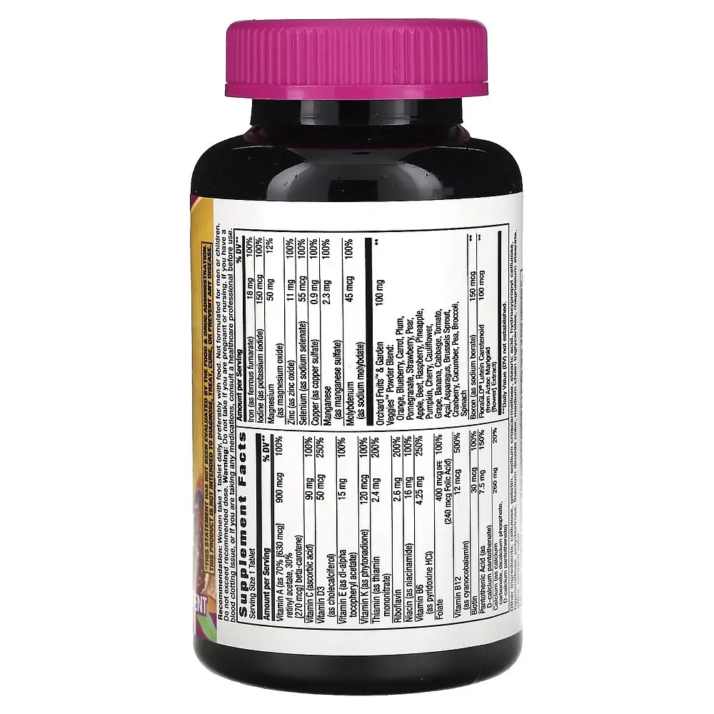 Комплекс для здоров'я жінок Nature's Way Alive! Women's Complete Multivitamin, 130 таблеток - фото 2