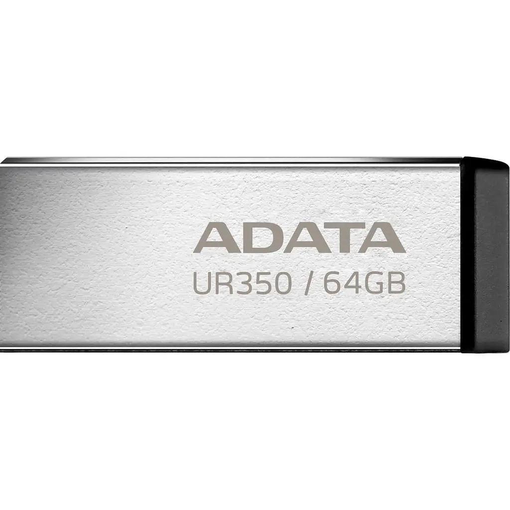 Флеш-накопичувач Adata Flash 64Gb USB 3.2 UR 350 Silver/Black (UR350-64G-RSR/BK) - фото 5