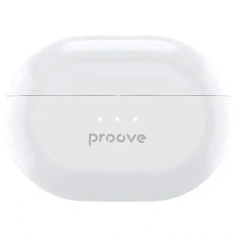Беспроводные наушники Proove Woop, TWS, ANC, IPX4, BT5.1, 30mAh, 280mAh, 6h, white UA UCRF - фото 4