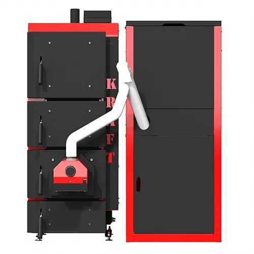 Твердопаливний котел Kraft серія F 75 з пальником EcoPalnik (Польща) - фото 4