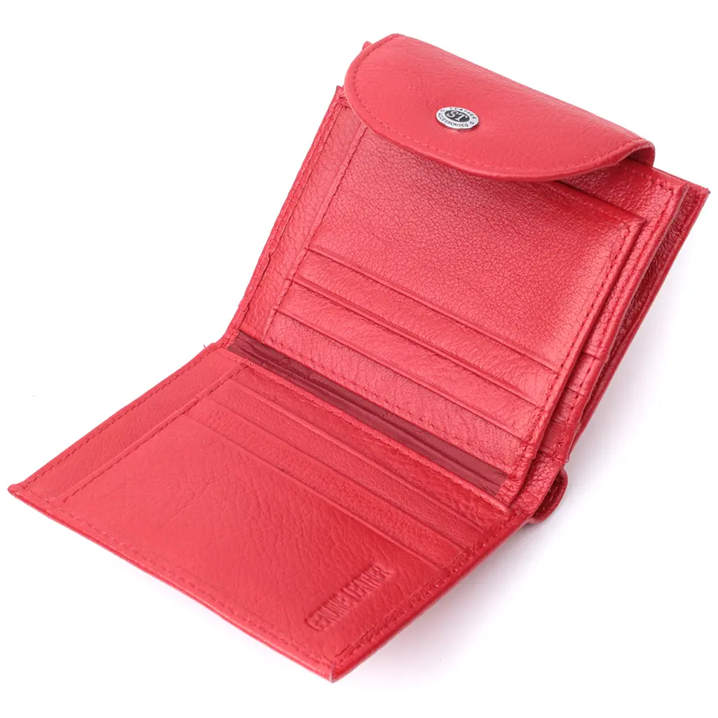 Жіночий шкіряний гаманець ST Leather 12х10х2 см acs0029426 - фото 7