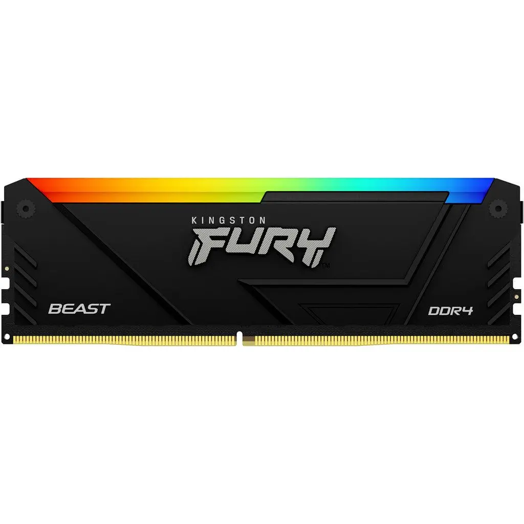 Модуль пам'яті DDR4 Kingston FURY Beast RGB 2x16GB 3200MHz (KF432C16BB2AK2/32) [175354] - фото 3