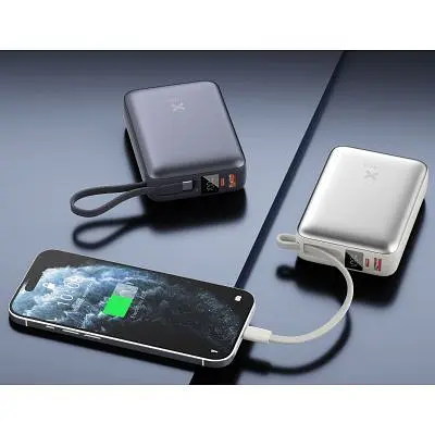 Батарея універсальна Vinga 20000 mAh 45W Display Cable (VPBB2045C) - фото 5