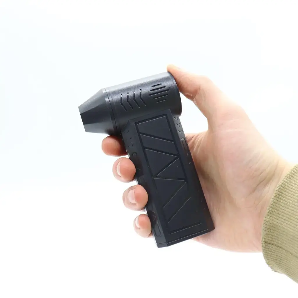 Турбовентилятор акумуляторний 5000мАч від USB Портативний фен UKC ZY 7400 - фото 20