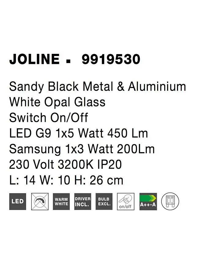 Світильник Nova Luce Joline 9919530 - фото 7