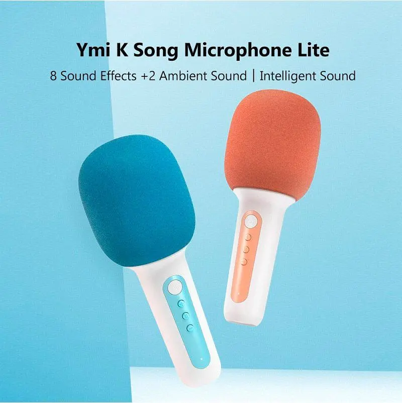 Микрофон с караоке Xiaomi Yhemi Lite Powdery Orange [YMMKF007] [89097] - фото 4