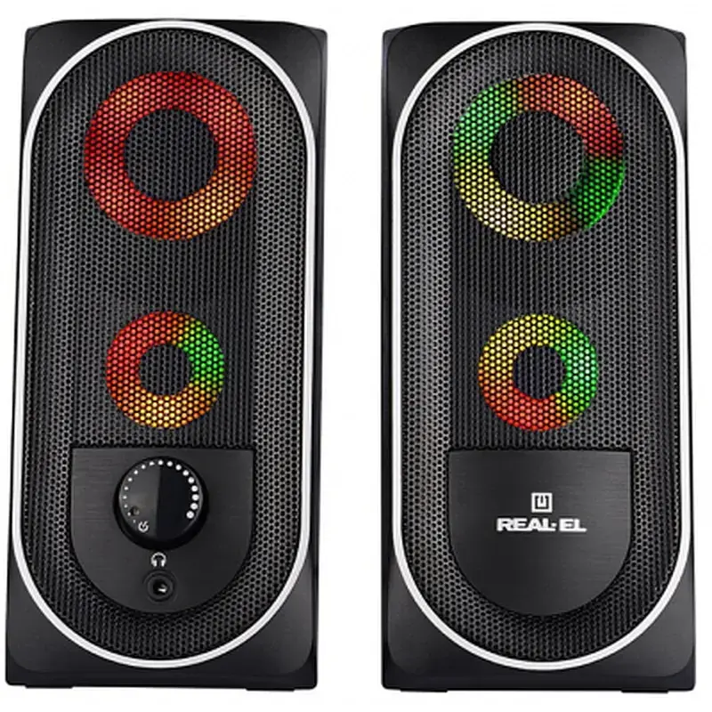 Акустична система REAL-EL S-110 USB Black (EL121100009) - фото 3