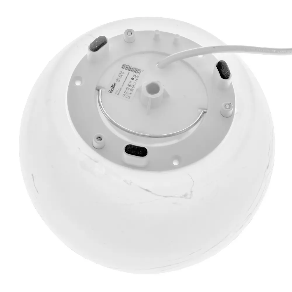 Настольная лампа Brille для дома в форме шара в скандинавском стиле BR-01 423T / 1 E27 WH - фото 5