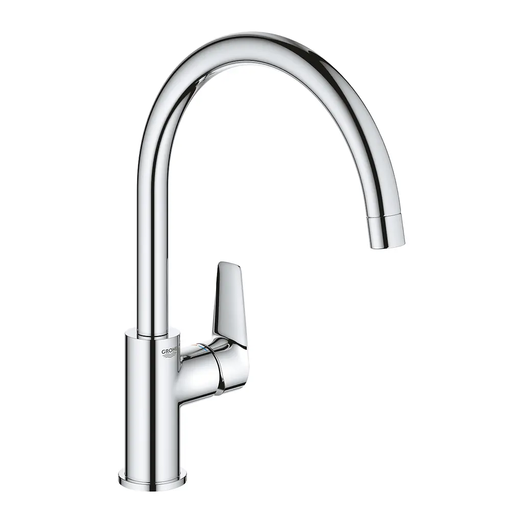 Комплект змішувачів для ванної кімнати і кухні Grohe QuickFix Start Edge UA202501SK, Хром - фото 3