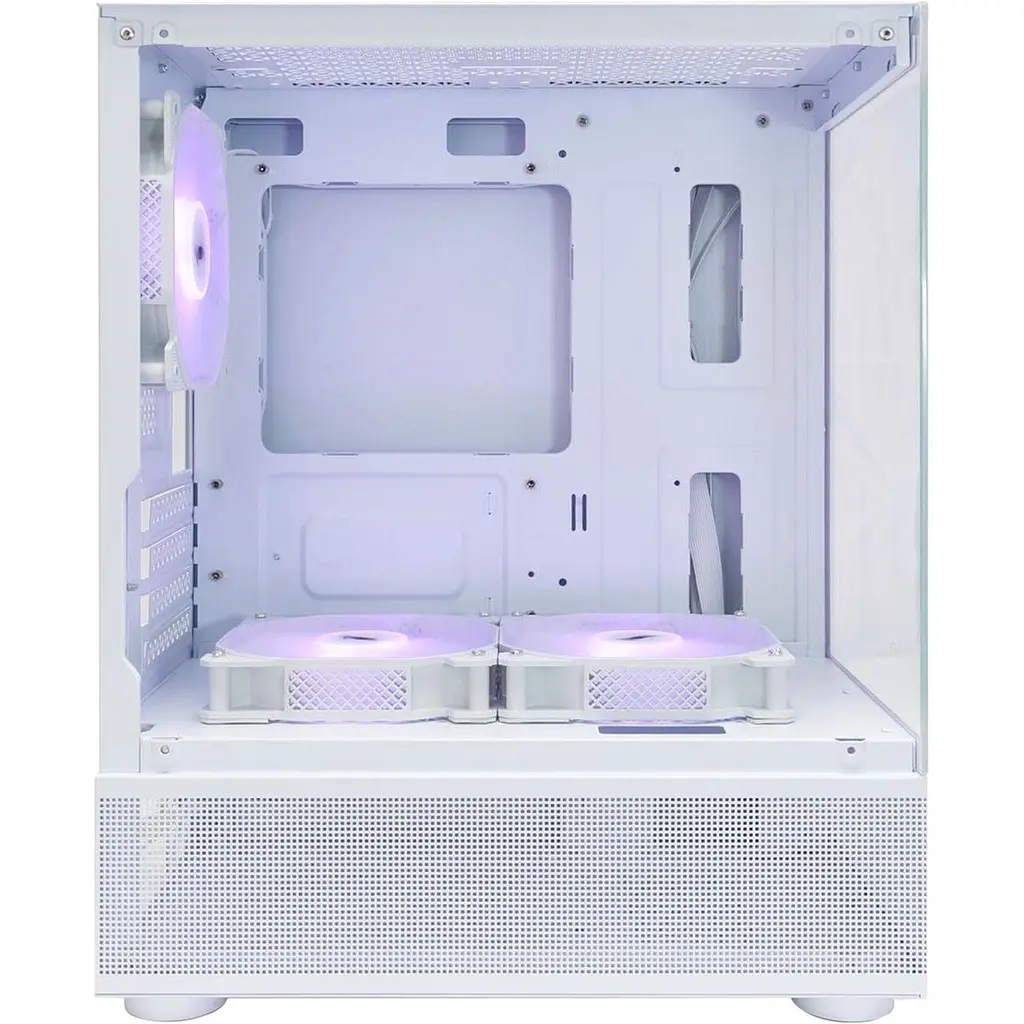 Корпус 1stPlayer Mi2-A-WH-2F7R-W-1F7-W White [146450] - фото 3