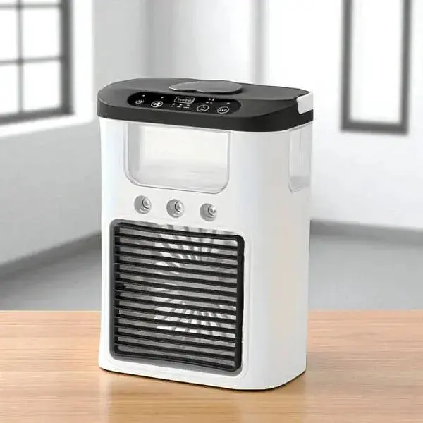 Портативний міні кондиціонер з USB Ice Cooler XL-1346 • Настільний вентилятор-зволожувач з резервуаром 560 мл і LED-підсвіткою - фото 4