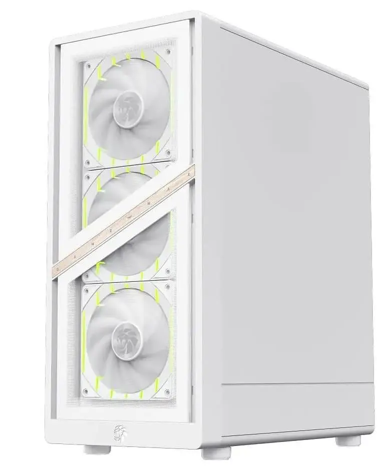Корпус GameMax Aeris 330 G Tempered Glass без БЖ White (AERIS 330 GW) - фото 7
