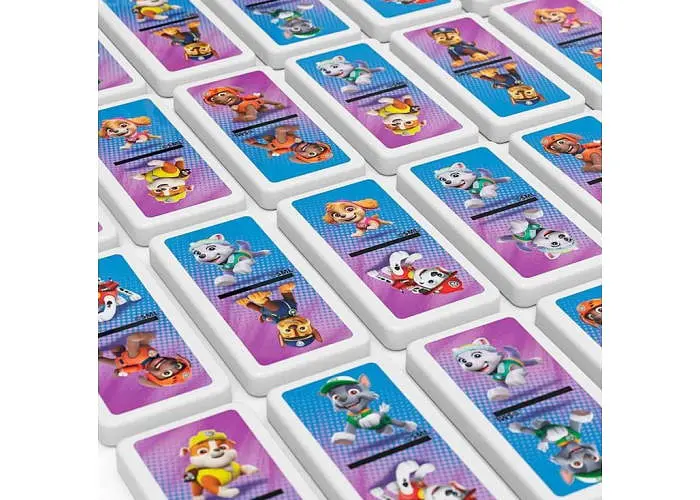 Настольная игра Spin Master Домино Щенячий патруль (в жестяной коробке) (Domino: Paw Patrol) (SM98408/6067468) - фото 4