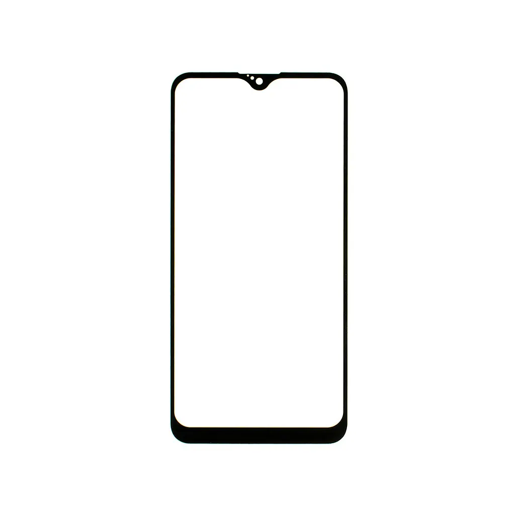 Скло корпусу з рамкою для Xiaomi Redmi 8 чорний