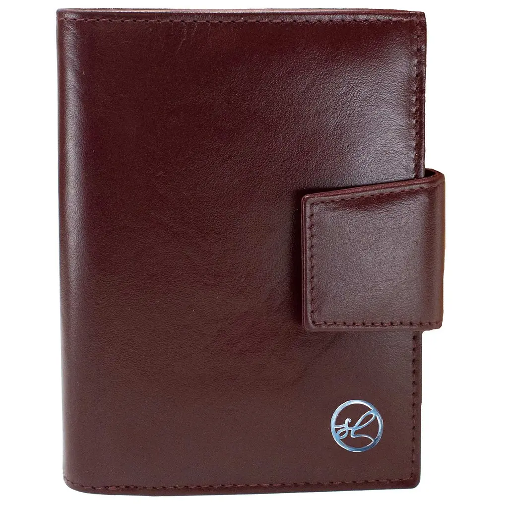 Гаманець жіночий шкіряний Semi Line RFID Dark Red (P8261-2) - фото 6