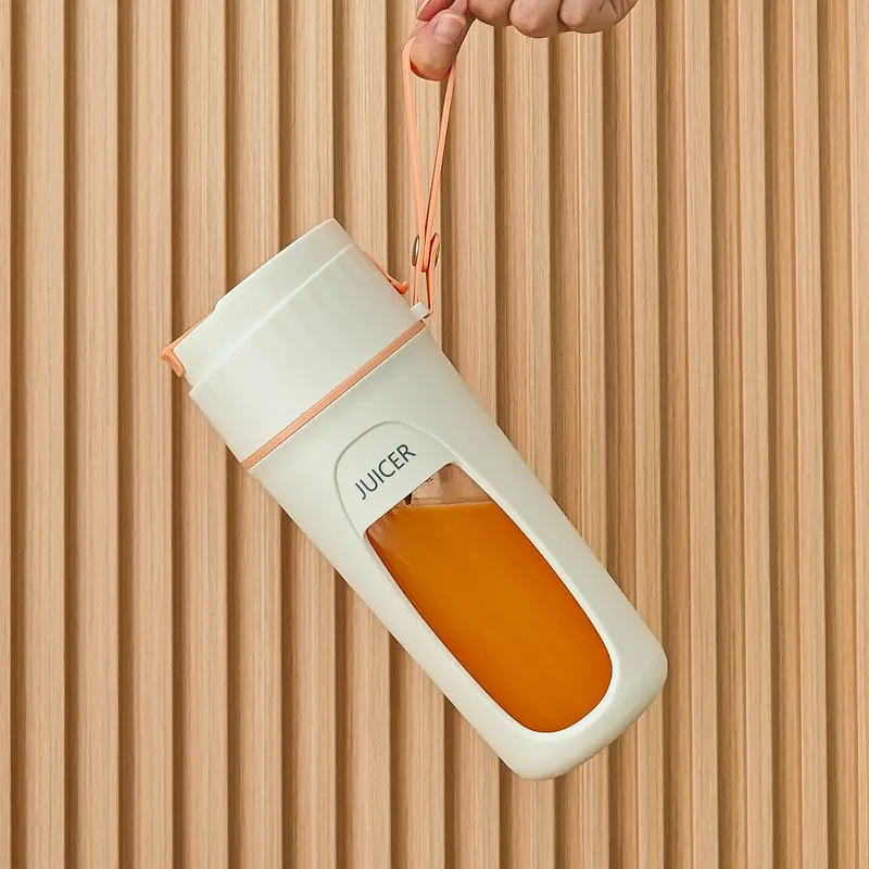 Портативний міні блендер - соковитискач JUICER KS-FSV8 W14 з USB зарядкою, 340 мл - фото 3