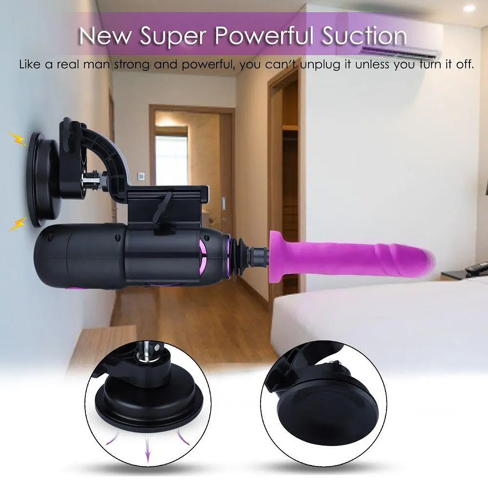 Секс-машина Hismith Pro Travel with Strong Suction APP - фото 5