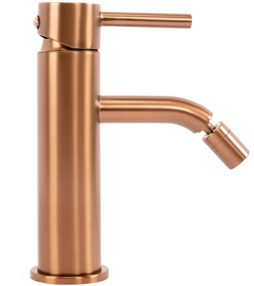 Змішувач для біде Rea Lungo brushed copper REA-B1116, Теплий захід сонця - фото 5