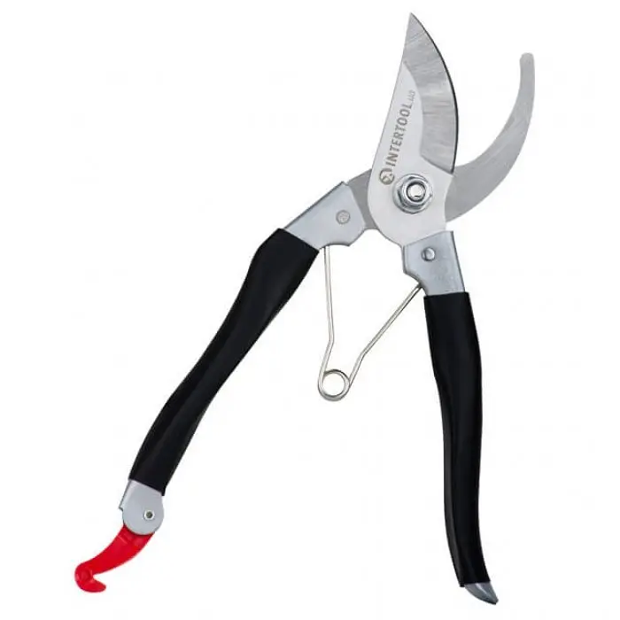 Секатор садовий INTERTOOL FT-1001 205 мм, з нержавіючої сталі, до 15 мм - фото 3