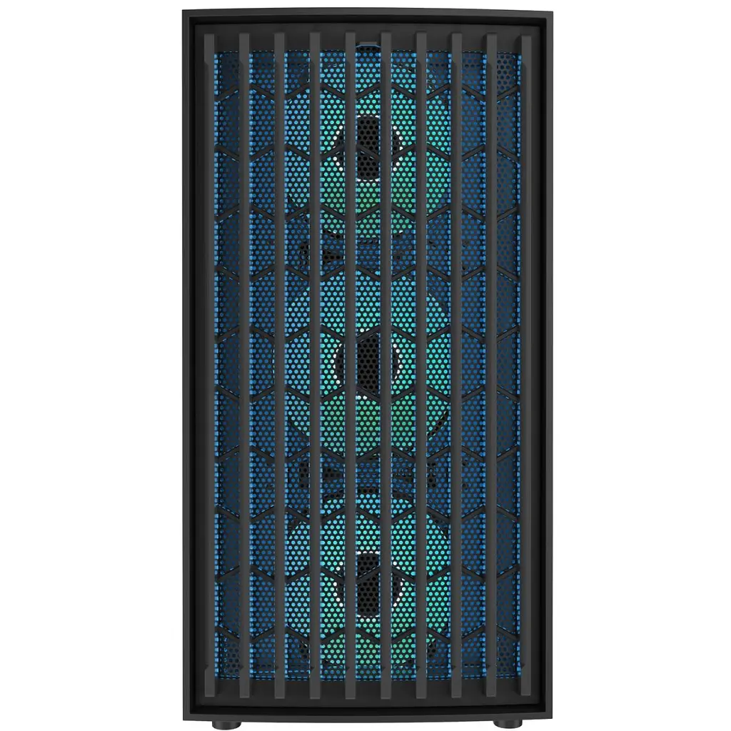 Корпус Modecom BREEZE BLACK USB 3.0x2 USB-Cx1 ARGB 4x140 мм fans без БЖ ATX (AT-BREEZE-MG-ARGB-10-0000) - фото 9