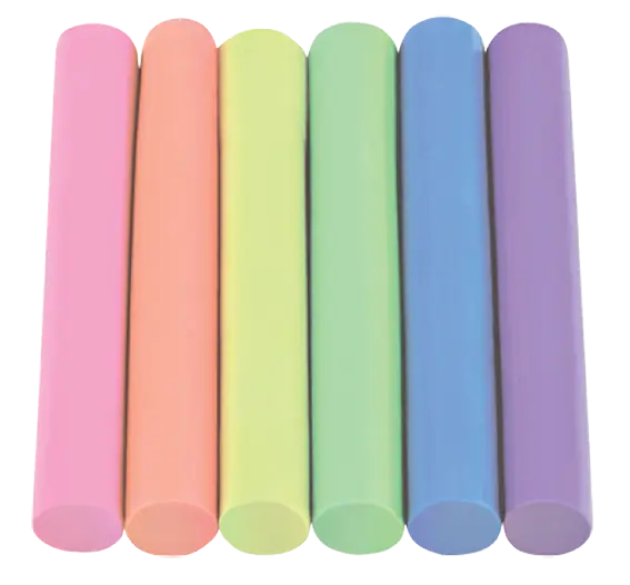 Пластилін Colorino Glow, флуоресцентний, 100 г, 6 кольорів (42680PTR) - фото 2