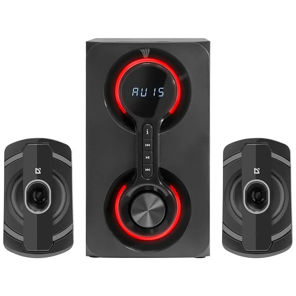 Акустична система 2.1 Defender Eclipse, 40Вт Bluetooth/MP3/SD/USB/AUX/RC (65593) - фото 7