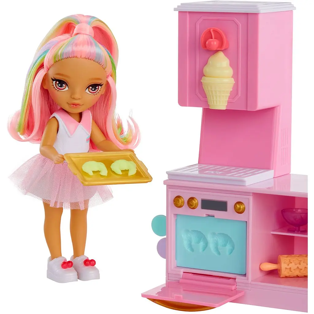 Ігровий набір з лялькою Rainbow High Littles Кондитерська Кенді з аксесуарами (522058) - фото 6