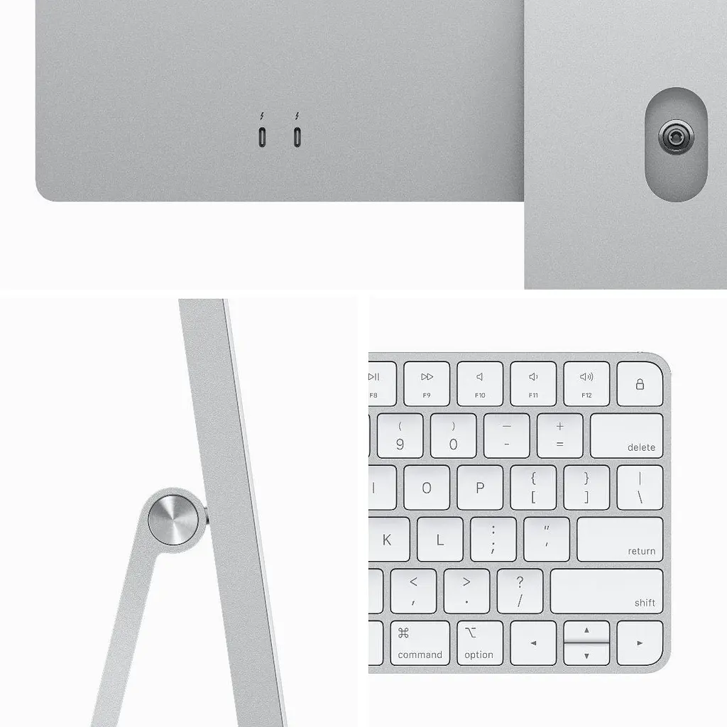 Моноблок Apple iMac 24 M3 Silver (MQRK3SL/A) - фото 3