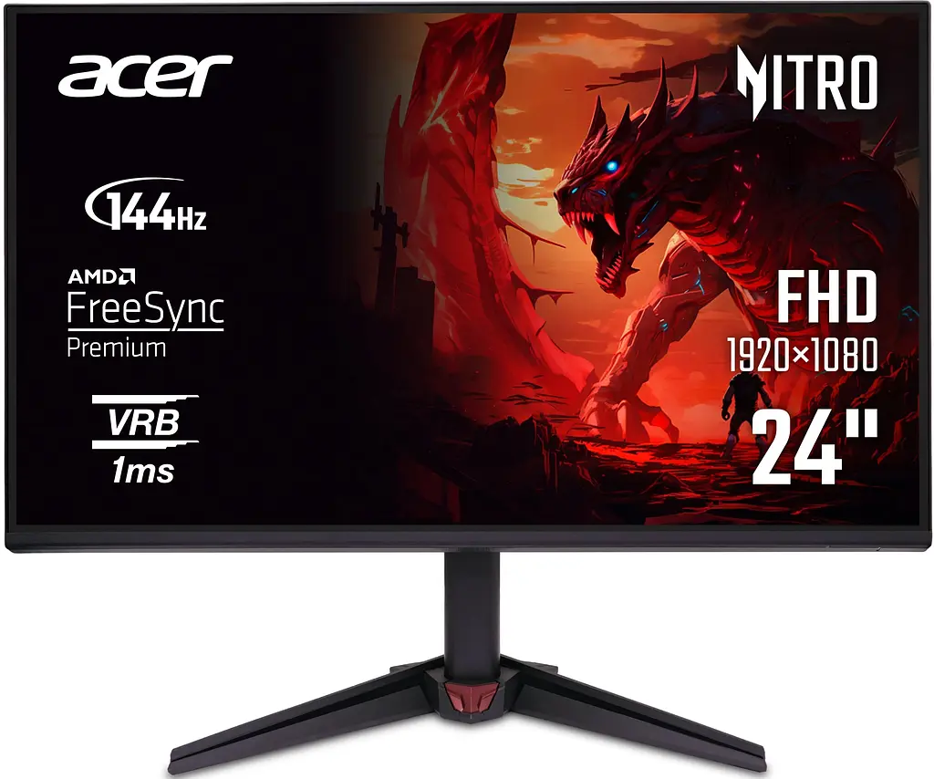 Монитор Acer 23.8" VG240YP6bip HDMI DP MM IPS 144Hz 1ms FreeSync teh0014192 - фото 2