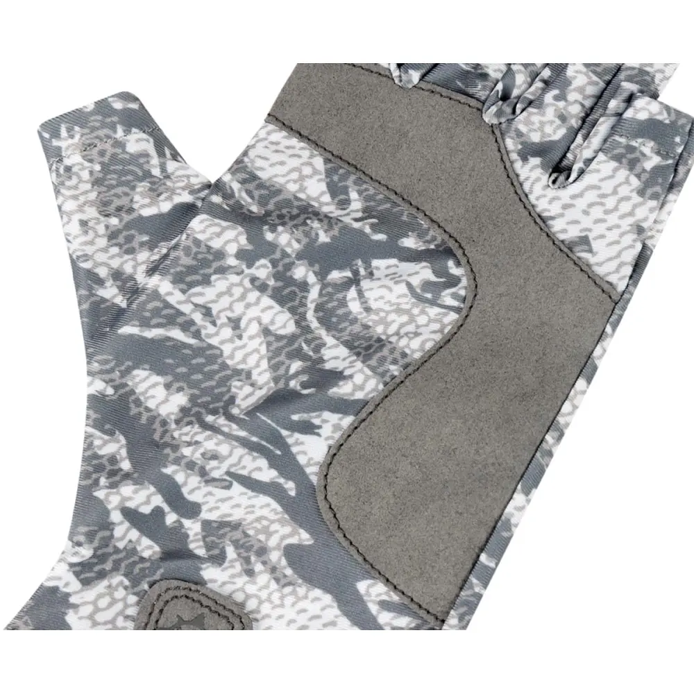 Рукавички Favorite Solar Fishing Gloves 5 Cut S/M к:grey - фото 3