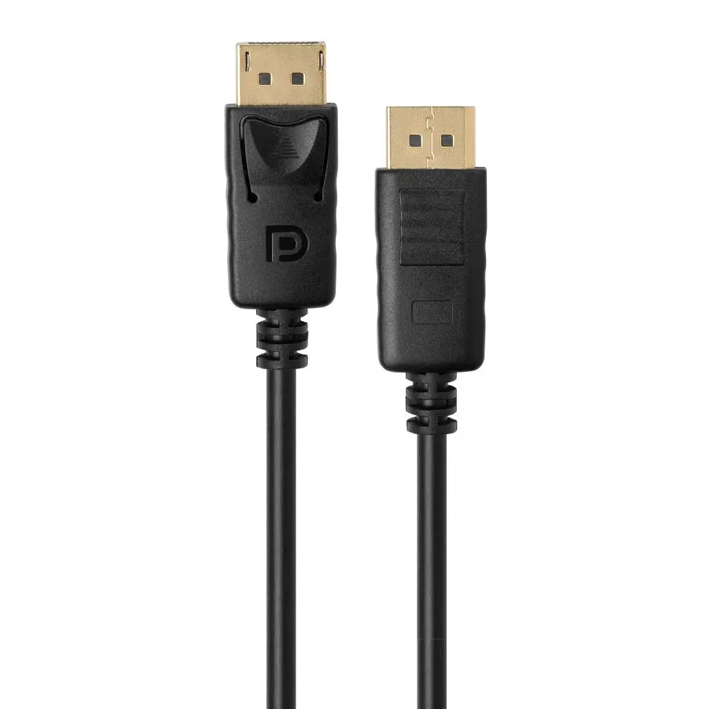 Кабель мультимедійний DisplayPort M to DisplayPort M 3.0m Vinga (VCPDPMM3BK) - фото 2