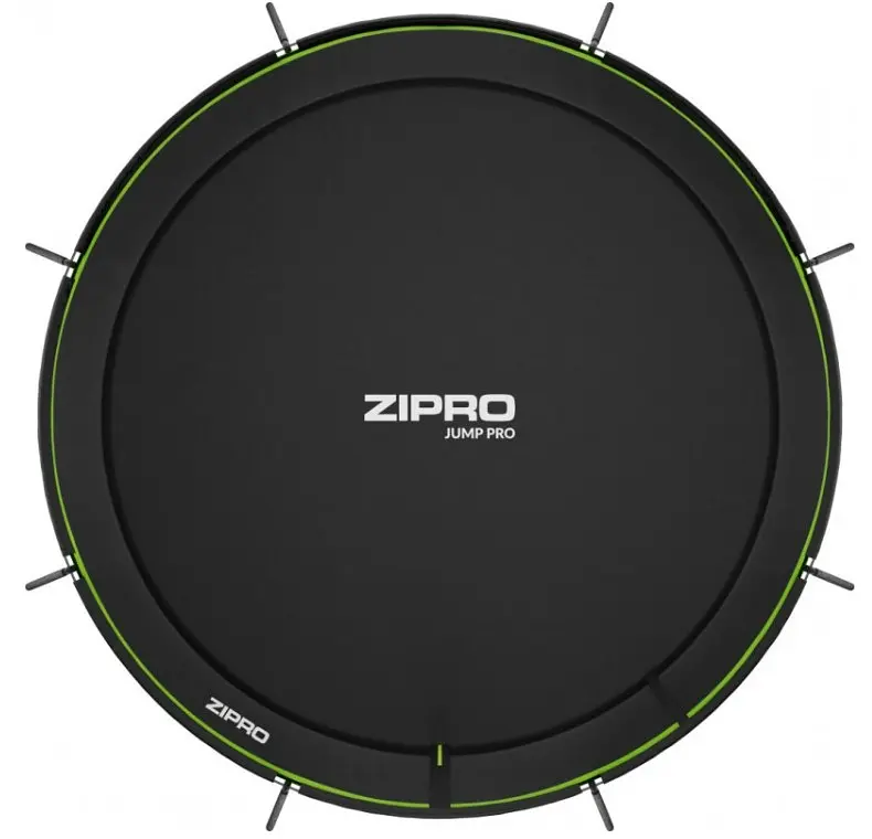 Батут із внутрішньою сіткою Zipro Jump Pro Premium 14 футів 435 см чорно-зелений (5907783039461) - фото 3